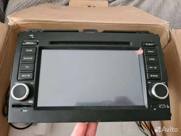 Штатное AV-устроиство supra SWM-715B для Toyota