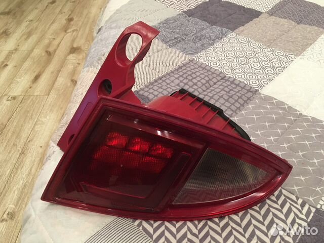 Фонари задние Seat Leon 2 диодные (галочки)