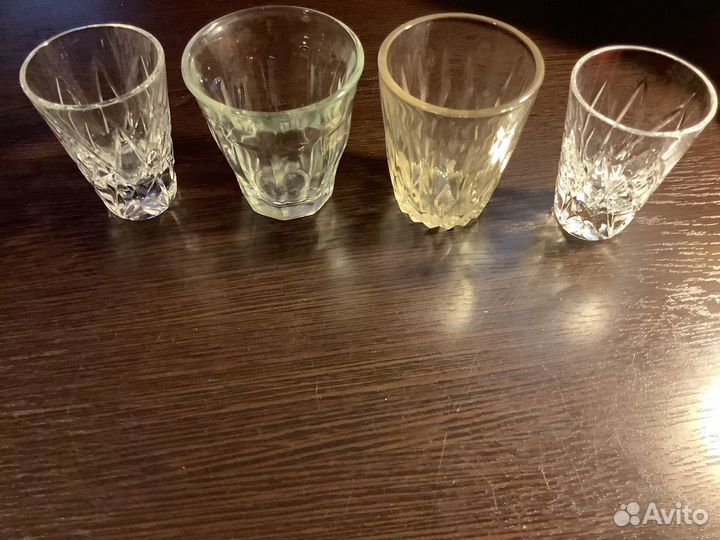 Стаканы граненые ссср/Рюмки