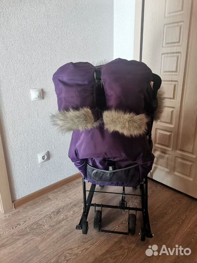 Санки коляска ника kids