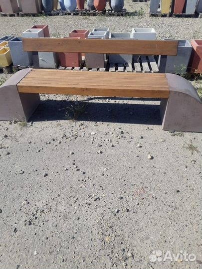 Бетонные лавочки на заказ и в наличии