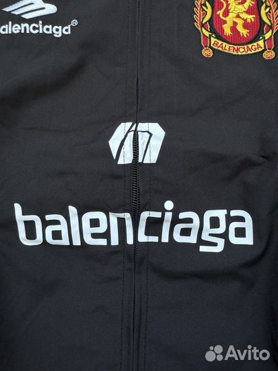 Balenciaga 24SS Paris Soccer Jacket in Black