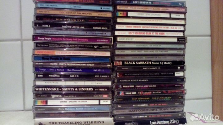 Зарубежный рок, фирменные CD