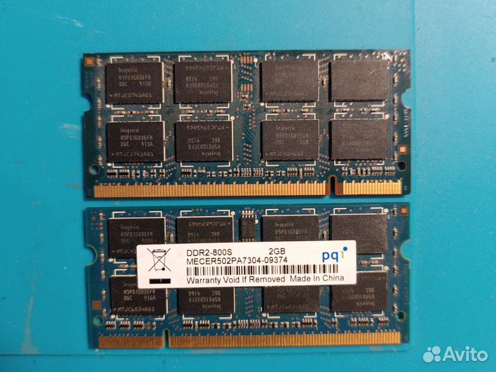 Оперативная память ddr2 для ноутбука 2 gb