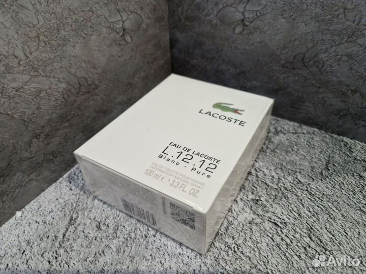 Духи lacoste Еau DE (Лакост) L.12.12 Blanc 100ml