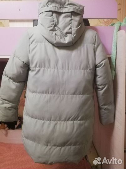 Зимний пуховик - пальто для девочки