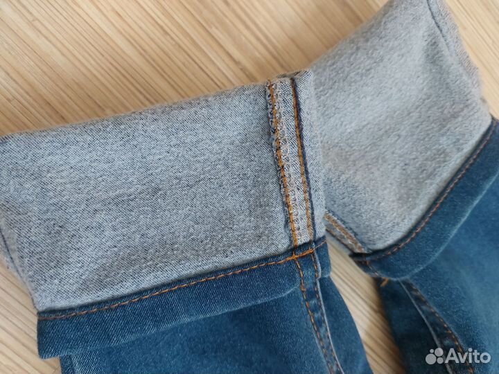 Утепленные брюки для девочки 146р