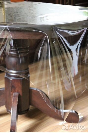 Силиконовая прозрачная скатерть