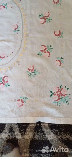 Скатерть и портьерная ткань времен СССР