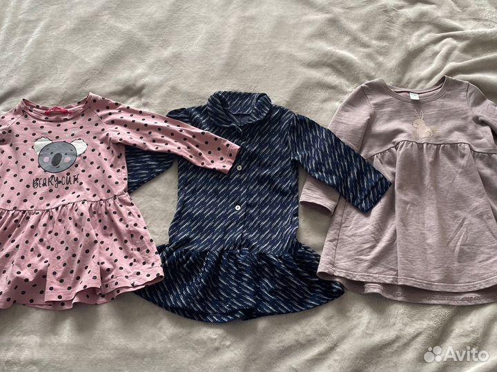 3 платья 98-104 р для сада