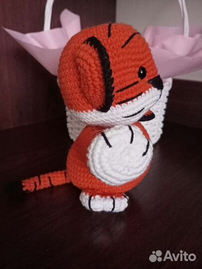 Игрушка новогодний тигренок