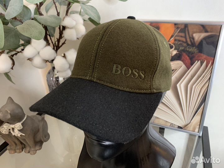 Кепка Boss утеплённая