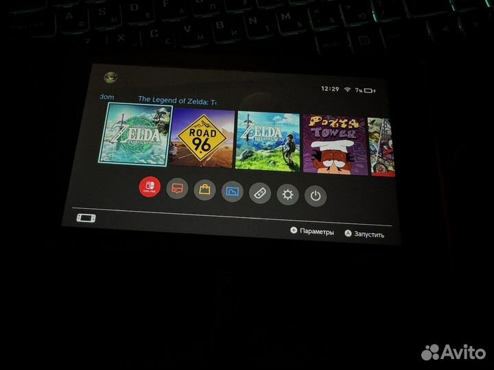 Nintendo Switch rev 2 прошитая