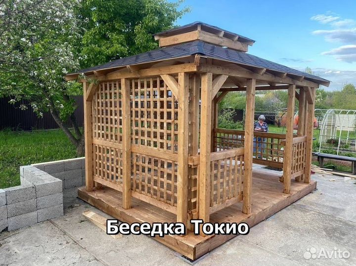 Беседки на дачу