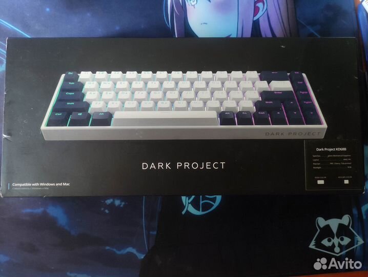 Клавиатура dark project kd68b