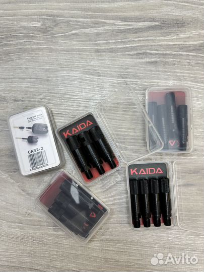 Быстросъемы Kaida для сигнализатора-комплект3/4шт