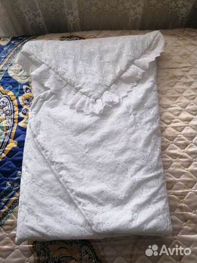 Детское одеяло на выписку