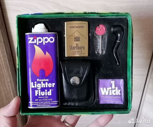 Зажигалка Zippo Marlboro/Реплика/Набор/Новая