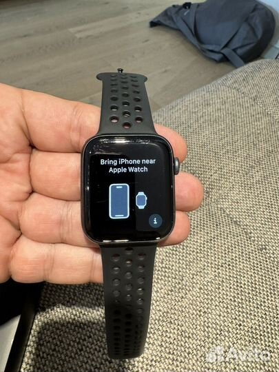 Часы apple watch 6 44 mm nike