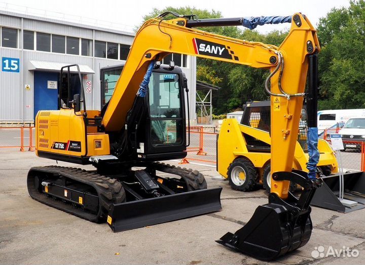 Мини-экскаватор SANY SY75C, 2024