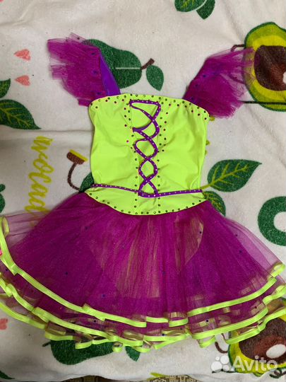 Платье для фигурного катания рост 134