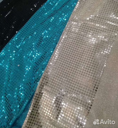 Ткань с пайетками