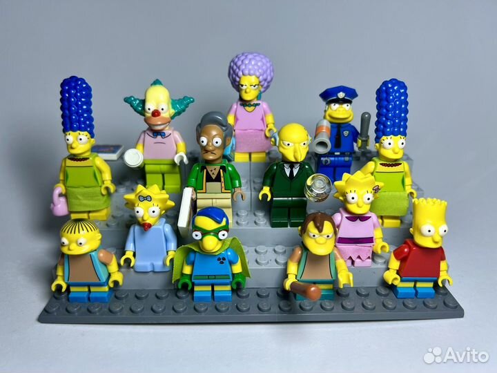 Лего минифигурки lego minifigures The Simpsons