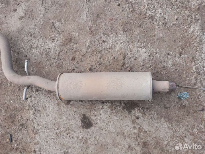 Шкода ети глушитель