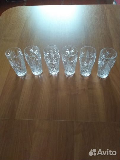 Хрустальные стаканы