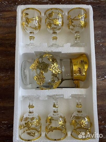 Набор кувшин + 6 бокалов 