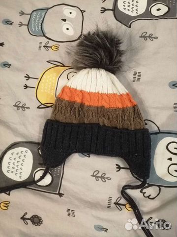 Шапка зимняя для мальчика