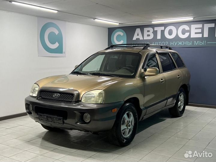 Hyundai Santa Fe 2.7 AT, 2004, 180 000 км
