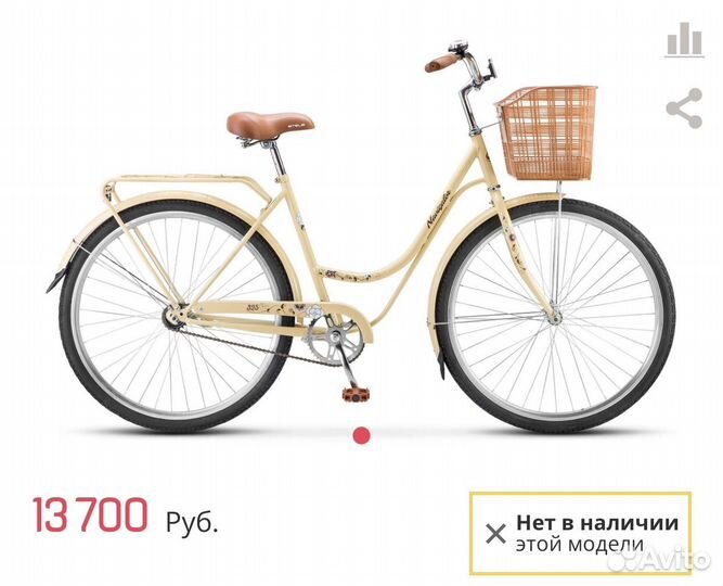 Велосипед с корзиной