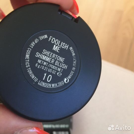 Румяна mac новые