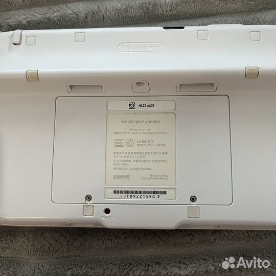 Nintendo wii u японка прошитая