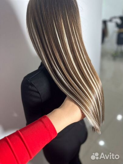 Наращивания волос и капсуляция