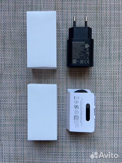 Зарядка Samsung 25w + кабель (Новые)