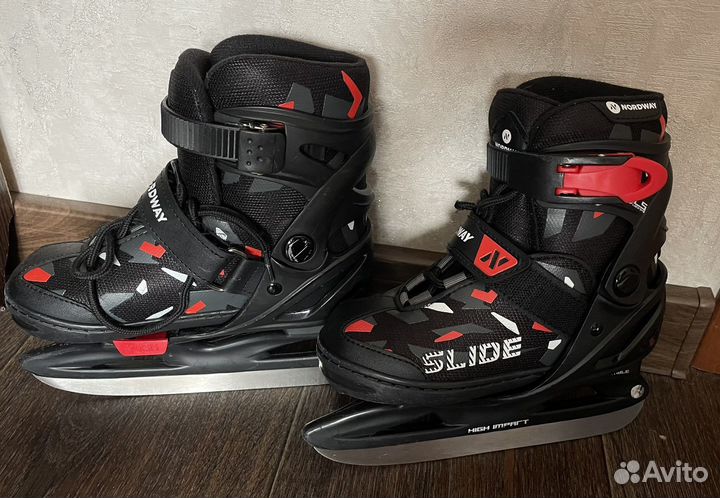 Коньки детские раздвижные Nordway Slide 26-30