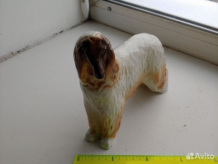 Фарфоровые статуэтки собака лфз