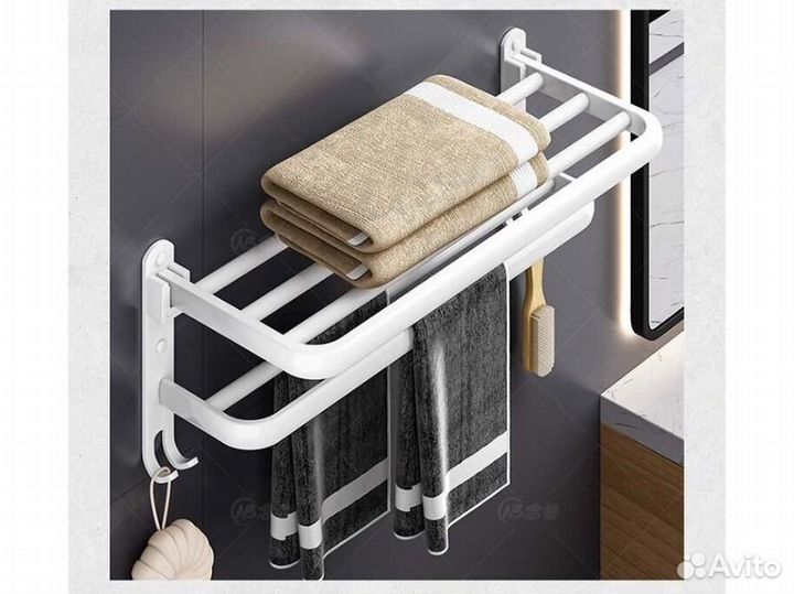 Держатель для полотенец в ванную