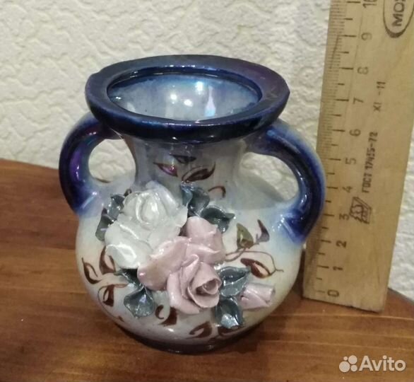 Вазочки маленькие с лепниной