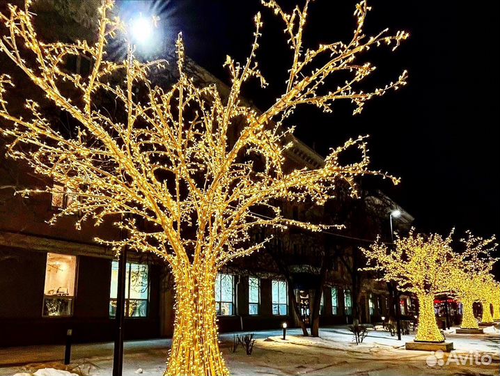 Объемная световая фигура