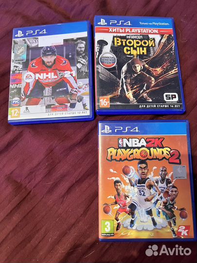 Nba2k, second son(второй сын), NHL 2021 всё ps4