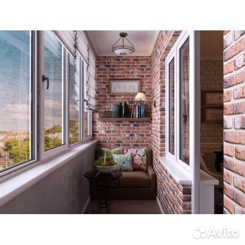 Остекление балкона пвх