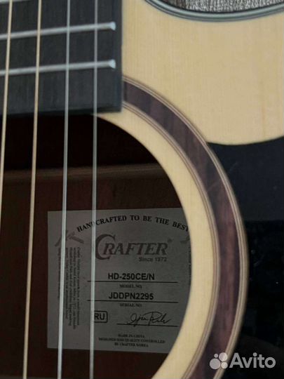 Акустическая гитара Crafter