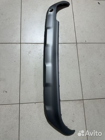 Накладка заднего бампера hyundai santa fe 4