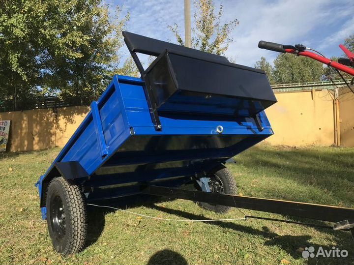 Телега для мотоблока Forza 500кг 2-х местная