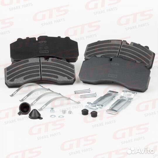 Дисковые тормозные колодки MB actros A0024204920