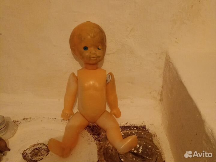 Советскаяибольшая кукла, 52 см