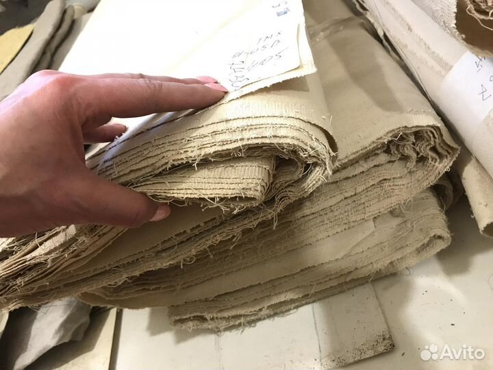 Бязь суровая двунитка